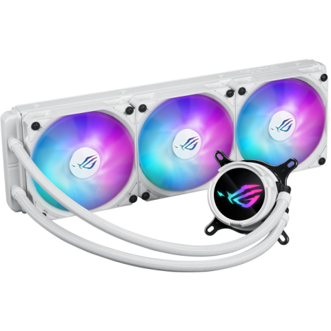 Система жидкостного охлаждения ASUS ROG STRIX LC III 360 ARGB White_0