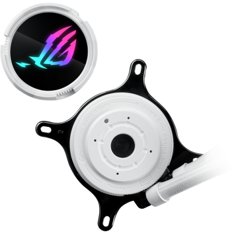 Система жидкостного охлаждения ASUS ROG STRIX LC III 360 ARGB White_1