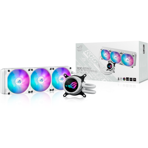 Система жидкостного охлаждения ASUS ROG STRIX LC III 360 ARGB White_2