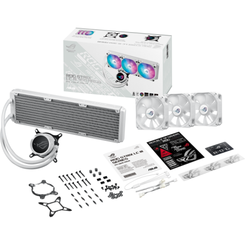 Система жидкостного охлаждения ASUS ROG STRIX LC III 360 ARGB White_3