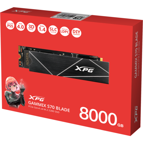 Накопитель SSD 8Tb ADATA XPG Blade S70 (AGAMMIXS70B-8000G-CS)_4