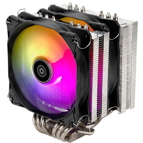 Кулер Silverstone Hydrogon D120 ARGB Black_0