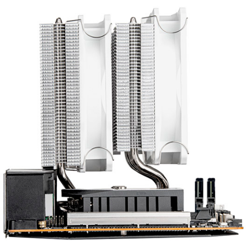 Кулер Silverstone Hydrogon D120 ARGB White_4