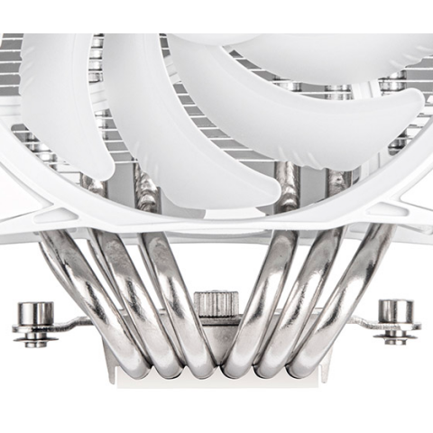 Кулер Silverstone Hydrogon D120 ARGB White_5