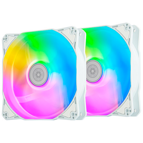 Кулер Silverstone Hydrogon D120 ARGB White_7