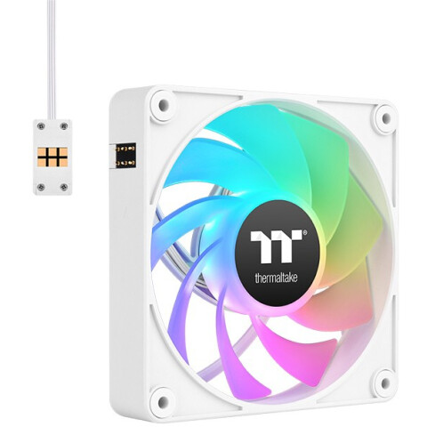 Вентилятор для корпуса Thermaltake CT140 EX Reverse ARGB Sync PC Cooling Fan White (3-Fan Pack)_0