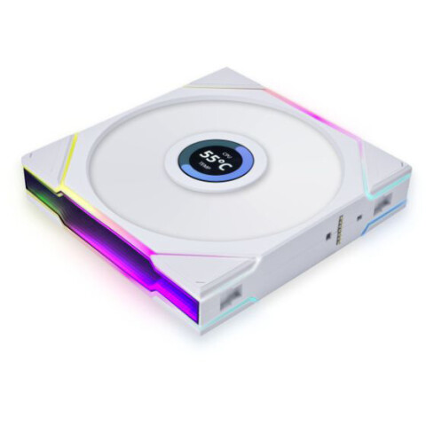 Вентилятор для корпуса Lian Li UNI Fan TL LCD 140 Reverse White_0