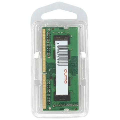 Оперативная память 32Gb DDR4 3200MHz QUMO SO-DIMM (QUM4S-32G3200N22)