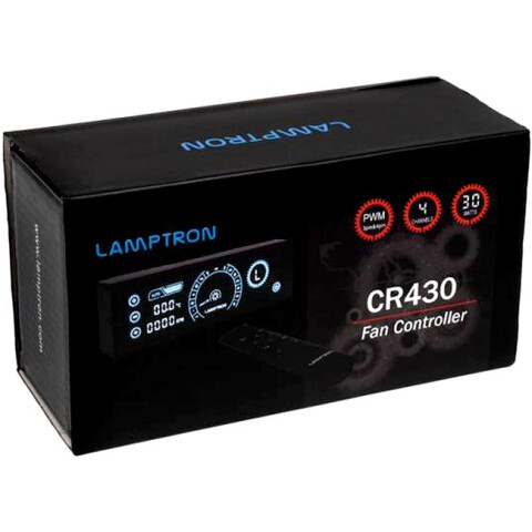 Панель управления Lamptron CR430 Black/Red/Yellow_4