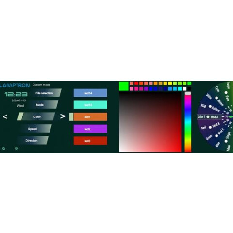 Панель управления Lamptron CU135 ARGB_1