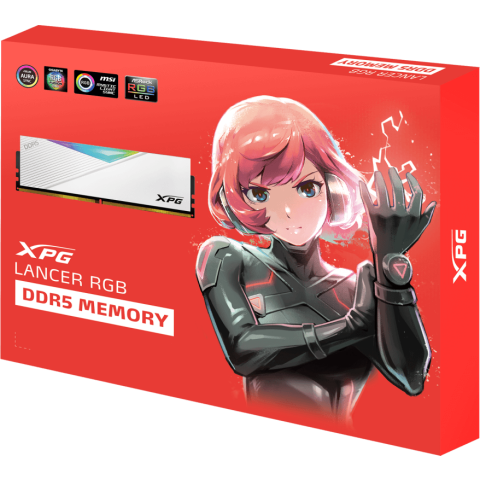Оперативная память 32Gb DDR5 6400MHz ADATA XPG Lancer RGB (AX5U6400C3216G-DCLARWH) (2x16Gb KIT)_3