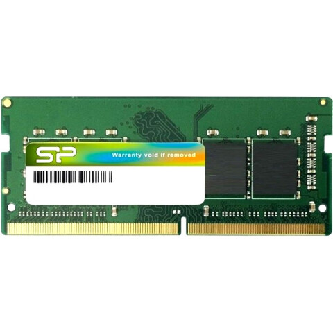 Оперативная память 8Gb DDR4 2666MHz Silicon Power SO-DIMM (SP008GBSFU266B02)