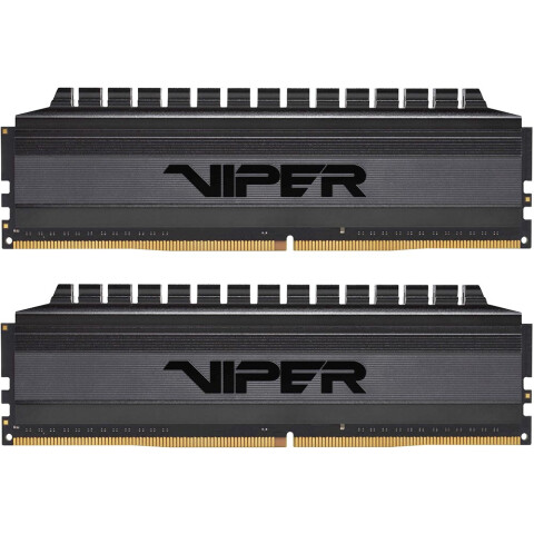 Оперативная память 8Gb DDR4 3000MHz Patriot Viper 4 Blackout (PVB48G300C6K) (2x4Gb KIT)