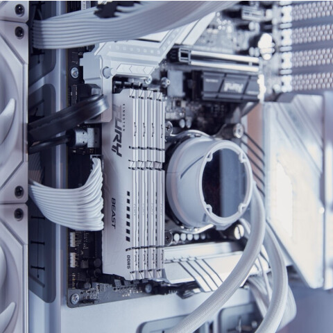 Оперативная память 32Gb DDR5 5200MHz Kingston Fury Beast White (KF552C40BWK2-32) (2x16Gb KIT)_1