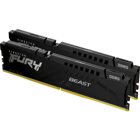 Оперативная память 32Gb DDR5 6400MHz Kingston Fury Beast (KF564C32BBEK2-32) (2x16Gb KIT)_0