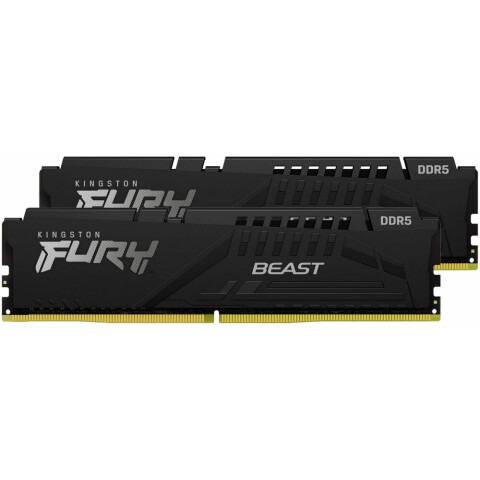 Оперативная память 32Gb DDR5 6400MHz Kingston Fury Beast (KF564C32BBEK2-32) (2x16Gb KIT)_1