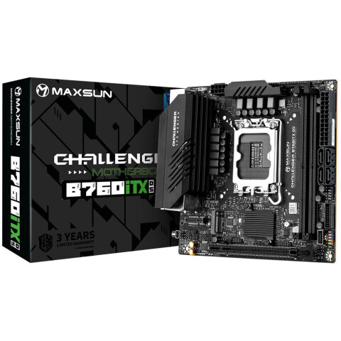 Материнская плата Maxsun Challenger B760ITX D5_3