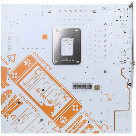 Материнская плата Colorful COLORFIRE B760M-MEOW WIFI D5 ORANGE_3