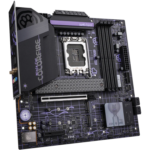 Материнская плата Colorful COLORFIRE B760M-MEOW WIFI D5 PURPLE_0