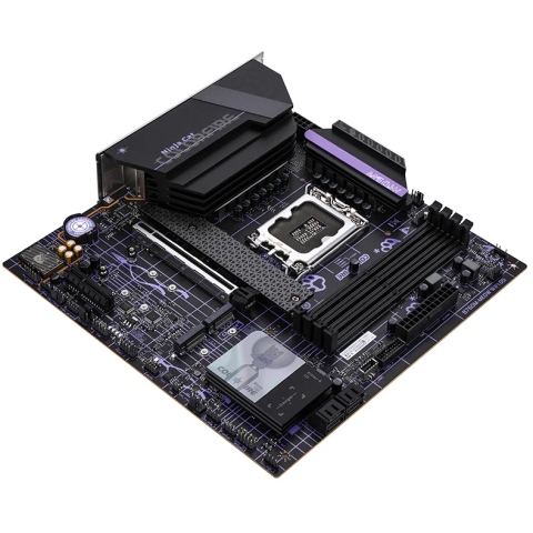 Материнская плата Colorful COLORFIRE B760M-MEOW WIFI D5 PURPLE_4