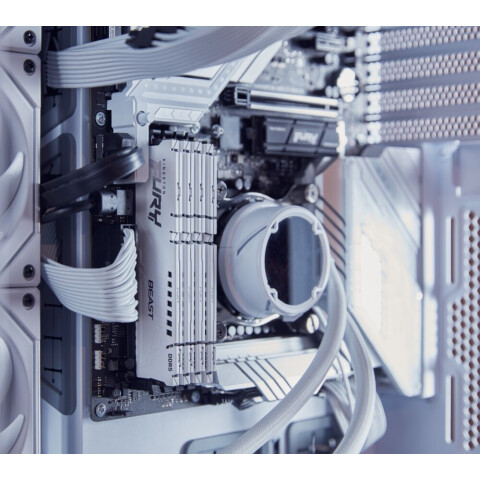 Оперативная память 64Gb DDR5 6000MHz Kingston Fury Beast White (KF560C40BWK4-64) (4x16Gb KIT)_1