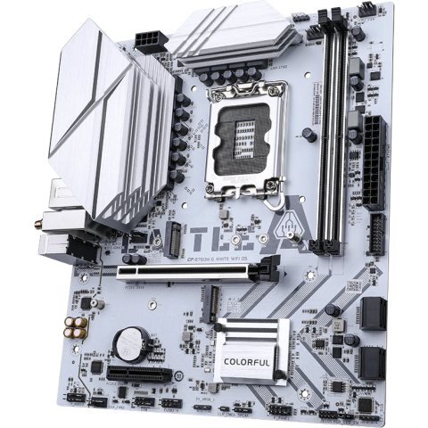 Материнская плата Colorful BATTLE-AX B760M-G WHITE WIFI D5 V20 OEM_0