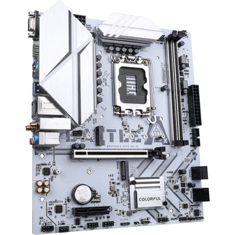 Материнская плата Colorful BATTLE-AX B760M-G WHITE WIFI D5 V20 OEM_1