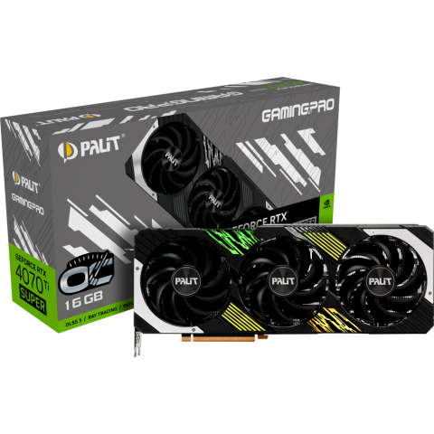 Видеокарта NVIDIA GeForce RTX 4070 Ti Super Palit GamingPro OC 16Gb (NED47TSH19T2-1043A)_7