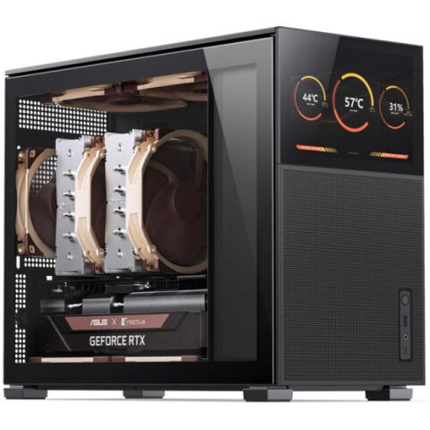 Корпус Lamptron DMS363MB Monitor Case Black_1