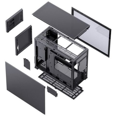 Корпус Lamptron DMS363MB Monitor Case Black_4