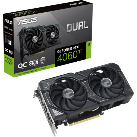 Видеокарта NVIDIA GeForce RTX 4060 Ti ASUS EVO OC 8Gb (DUAL-RTX4060TI-O8G-EVO)_9