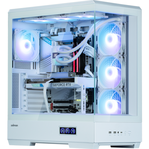 Корпус Zalman P50 DS White_11