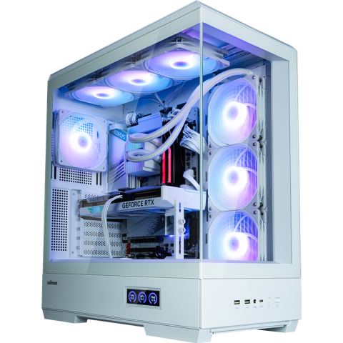 Корпус Zalman P50 DS White_14