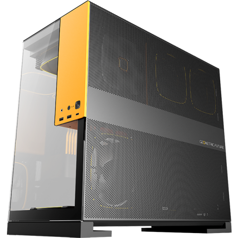 Корпус Geometric Future Model 5 Black/Yellow_0