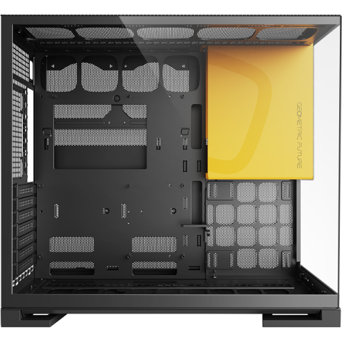 Корпус Geometric Future Model 5 Black/Yellow_4