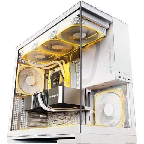 Корпус Geometric Future Model 5 White_5