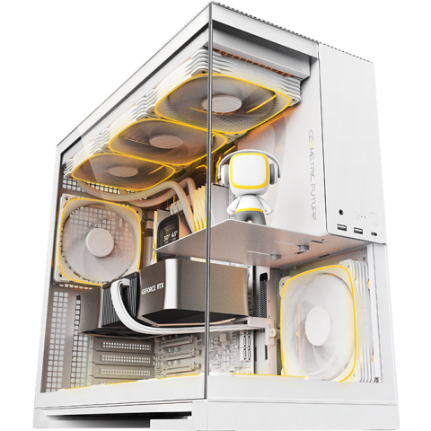 Корпус Geometric Future Model 5 White_6