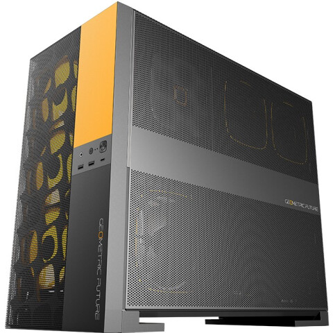 Корпус Geometric Future Model 5 Vent Black/Yellow_3