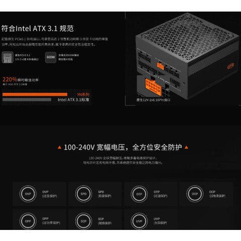 Блок питания 850W PCcooler P5-YN850-G1F_9