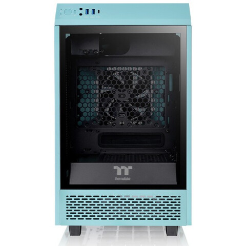 Корпус Thermaltake The Tower 100 Turquoise (CA-1R3-00SBWN-00)_0