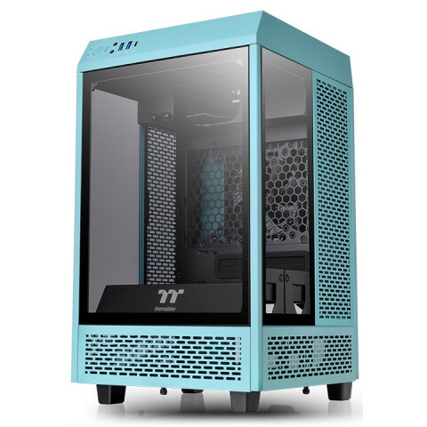 Корпус Thermaltake The Tower 100 Turquoise (CA-1R3-00SBWN-00)_1