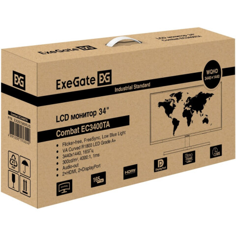Монитор ExeGate 34" Combat EC3400TA_9