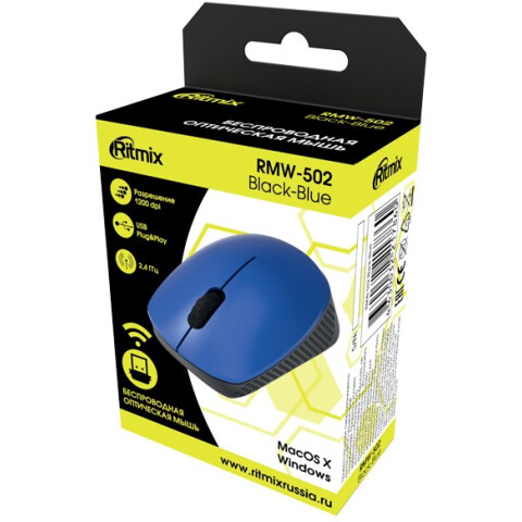 Мышь Ritmix RMW-502 Blue_1