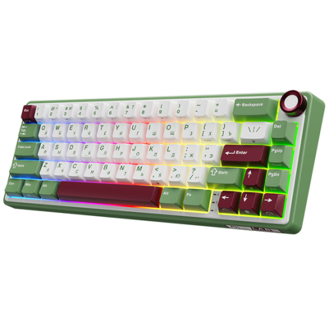 Клавиатура Royal Kludge R65 Green Sand (Chartreuse Switch)_1
