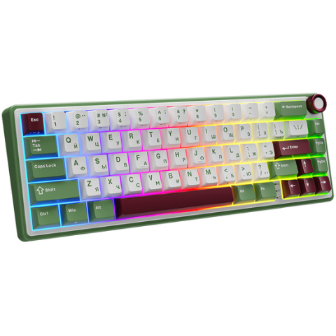 Клавиатура Royal Kludge R65 Green Sand (Chartreuse Switch)_3