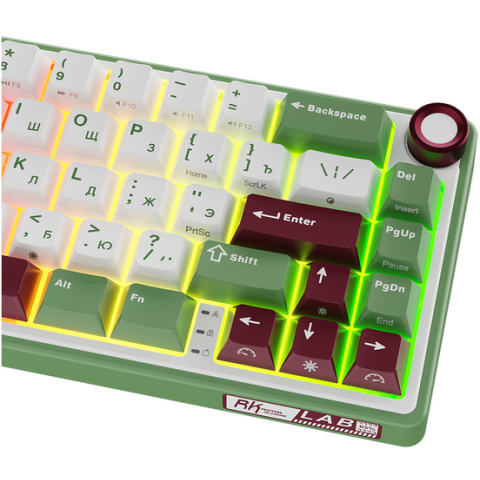 Клавиатура Royal Kludge R65 Green Sand (Chartreuse Switch)_5
