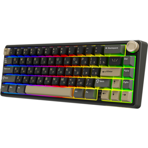 Клавиатура Royal Kludge R65 Phantom (Chartreuse Switch)_1
