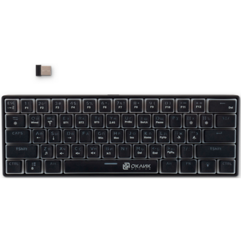 Клавиатура Oklick K763W Black_0