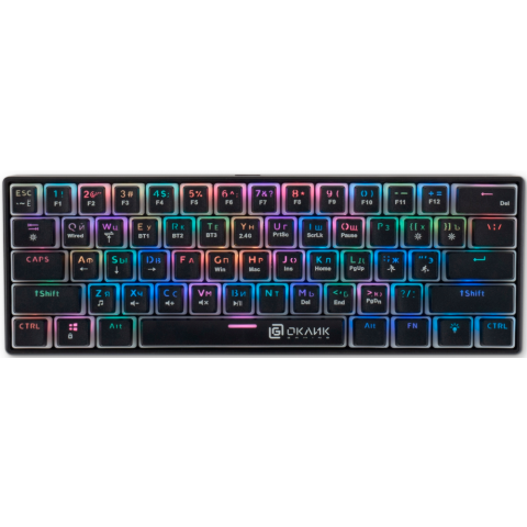 Клавиатура Oklick K763W Black_1