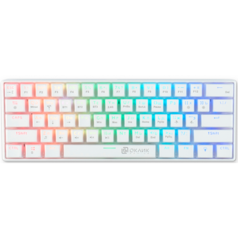 Клавиатура Oklick K763W White_1